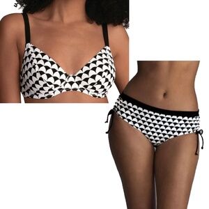 Anita Rosa Faia  Summer In Cannes Mini Bikini set Sz 10 & 12=38 Cup D
